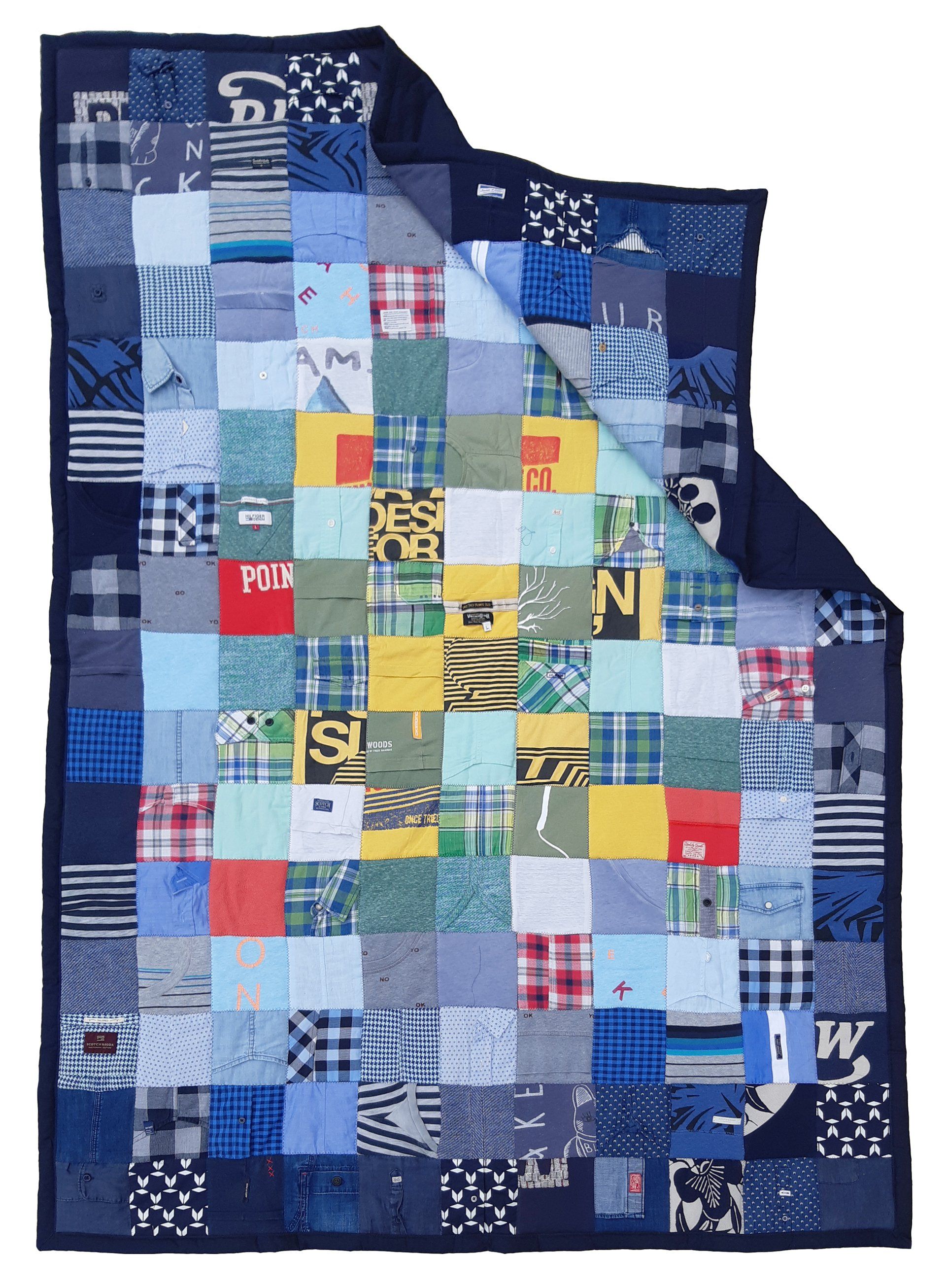 HANDWERKJUFFIE.NL Masterontwerper in memorydekens, troostdeken en herinneringsdeken. Een nieuw leven voor kleding van een overleden dierbare, baby- of kinderkleding.
