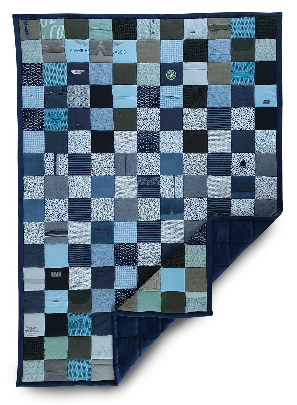 HANDWERKJUFFIE.NL Masterontwerper in memorydekens, troostdeken en herinneringsdeken. Een nieuw leven voor kleding van een overleden dierbare, baby- of kinderkleding.