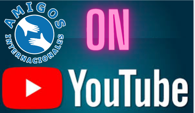 A logo for amigos internacionales on youtube