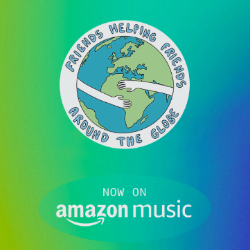 A logo for friends helping friends around the globe