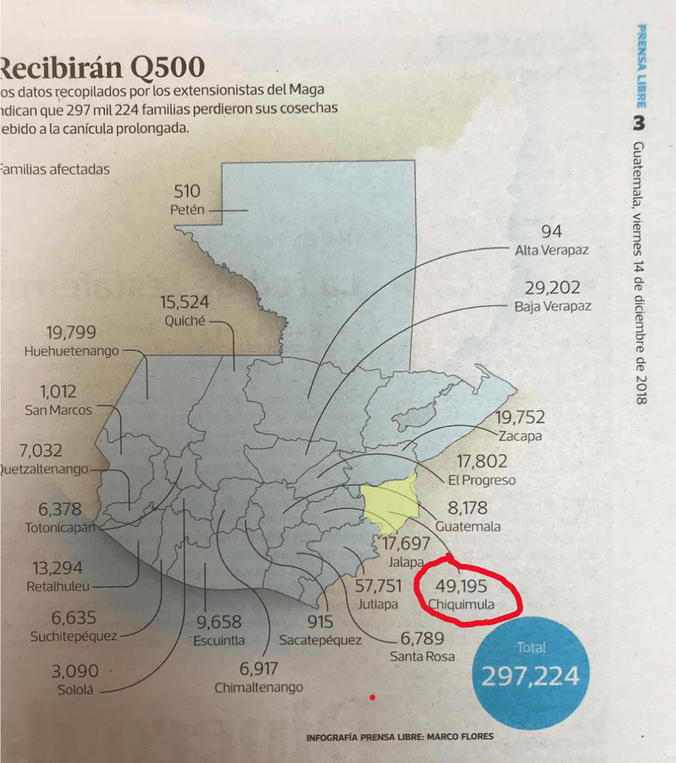 A map showing the number 297 224 on it