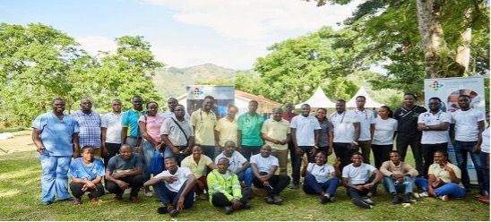 Compassion in Action, doctors on Mission pose for picture