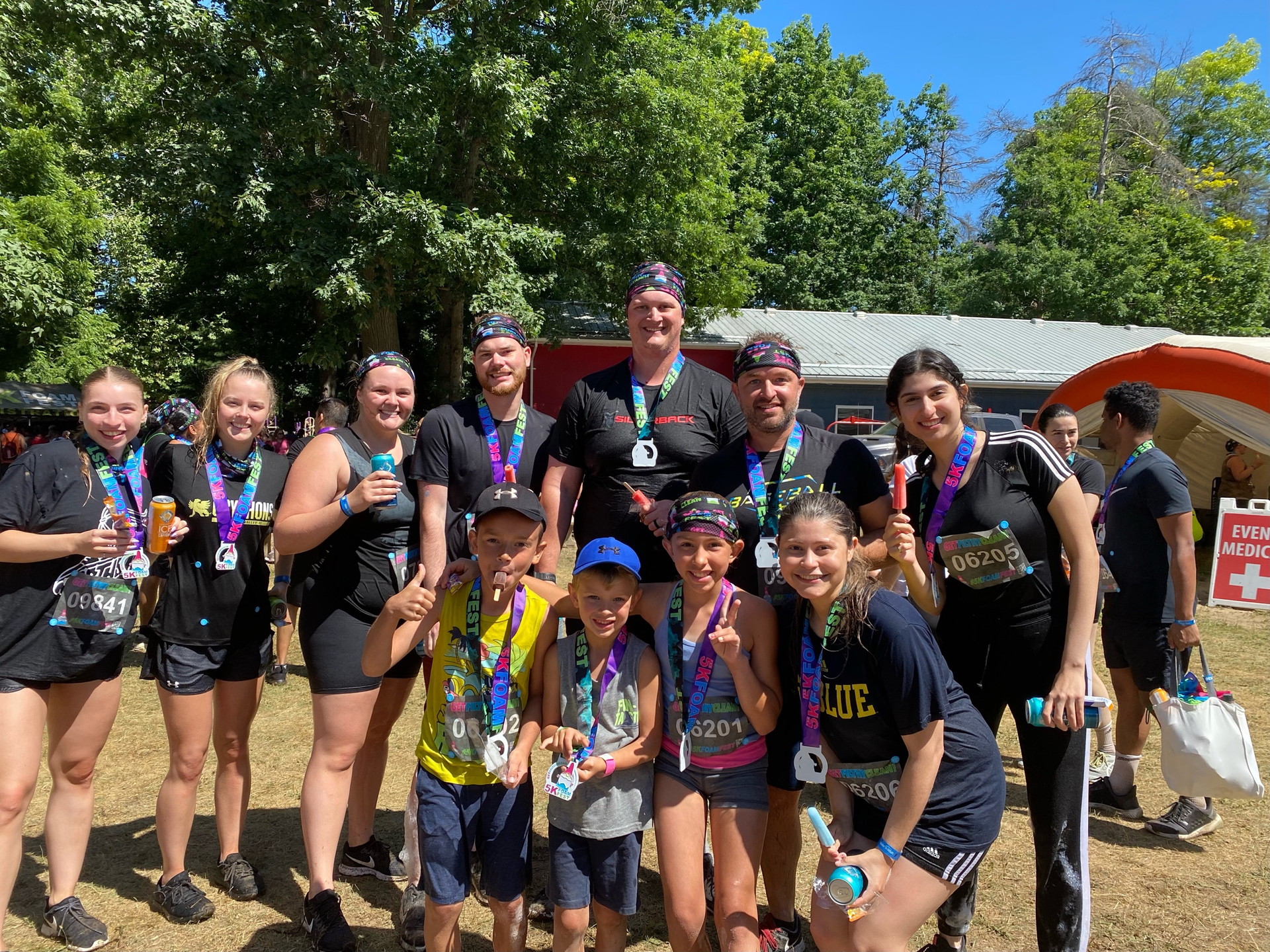 SBM team photo at foamfest Race 2025