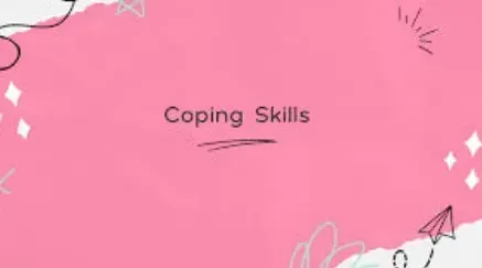 Pink background with