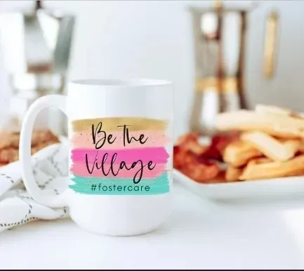 White mug with