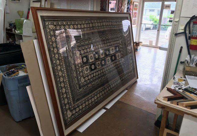 Large Frame Picture - Lihue, Hawaii - Art Shop Inc Large Frame Picture - Lihue, Hawaii - Art Shop Inc