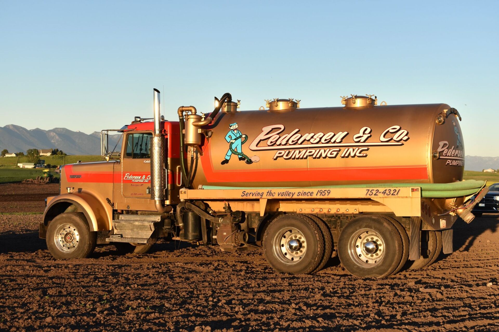 Septic Pumping Projects Kalispell, MT Pedersen & Co