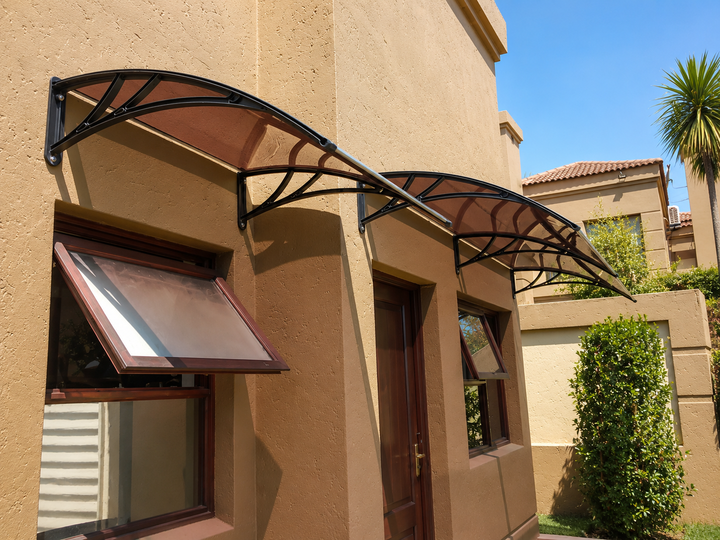Different Reboss awning sizes for windows doors and patios in South Africa