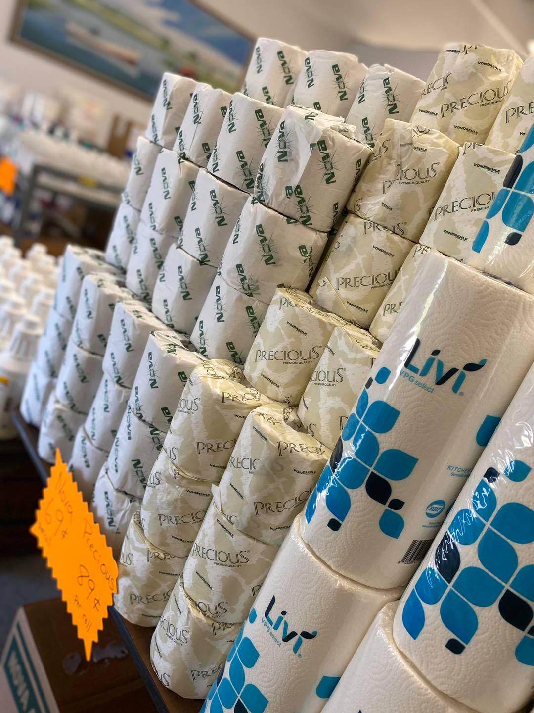 Paper Towels — Wilmington, NC — Atlantic Janitorial & Facility Supply, Inc.