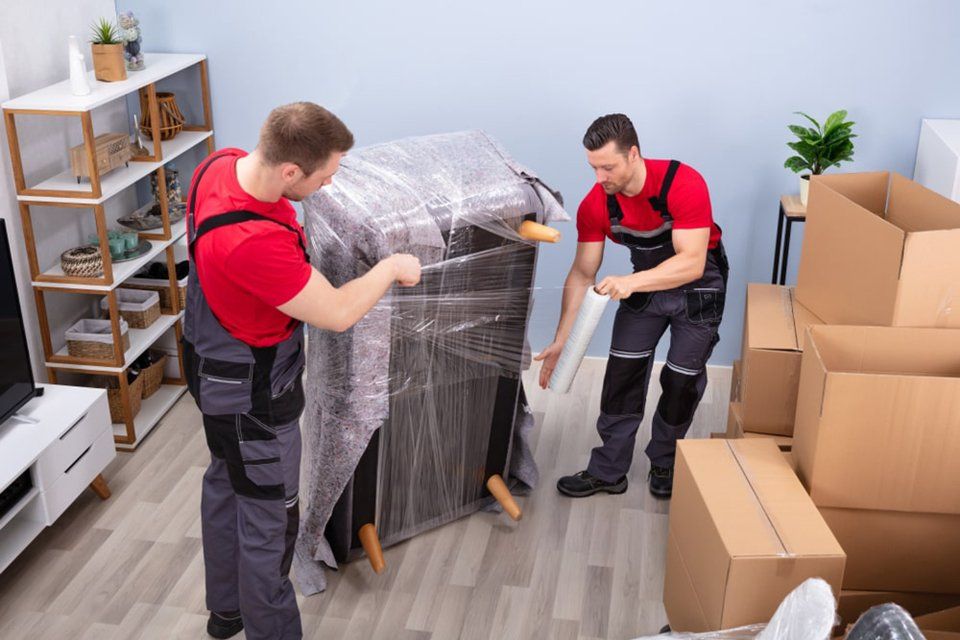 imballaggi con materiali specifici
