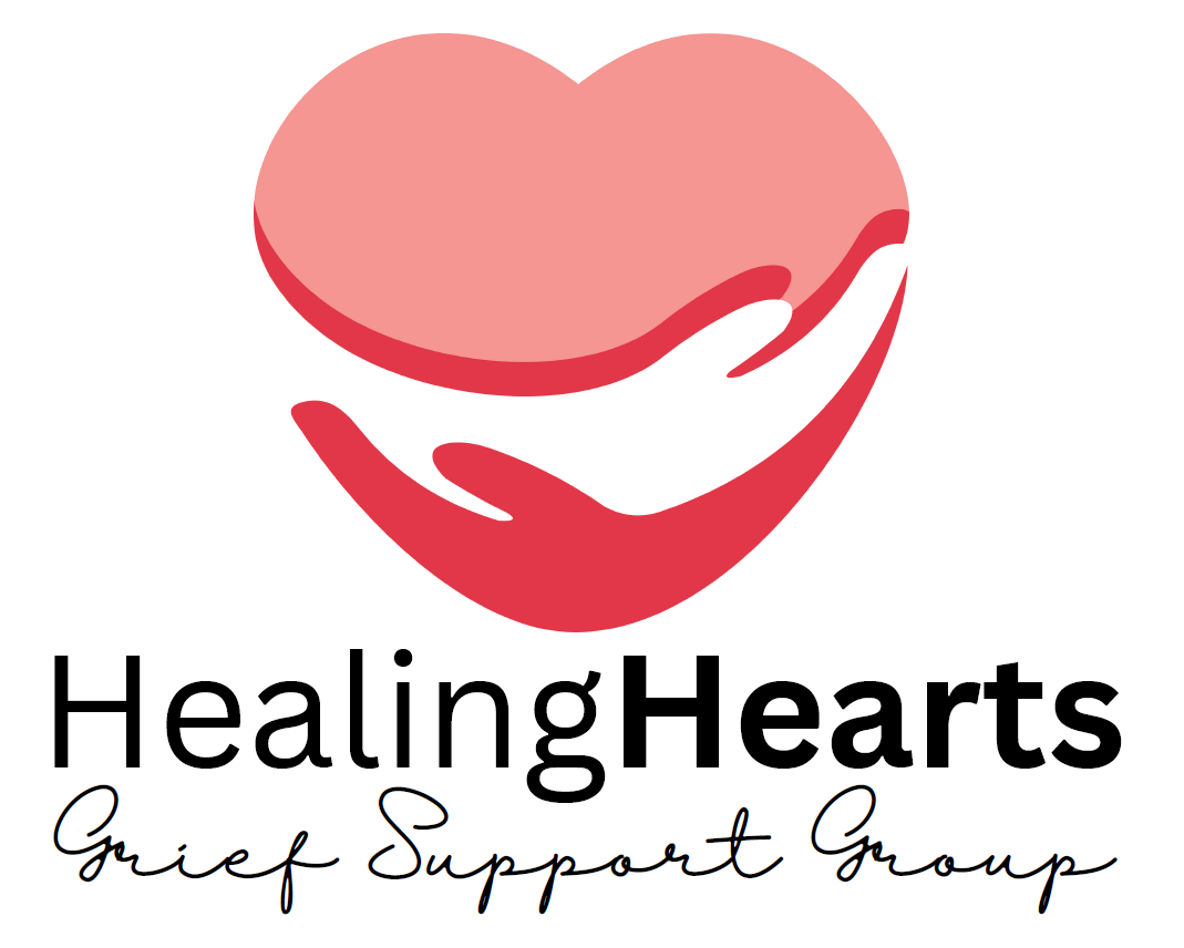 Logo: Pink heart with hands cradling it,