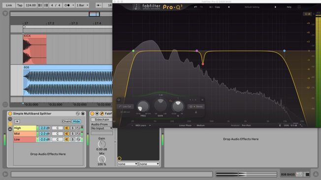 A computer screen shows a graph of a sound wave