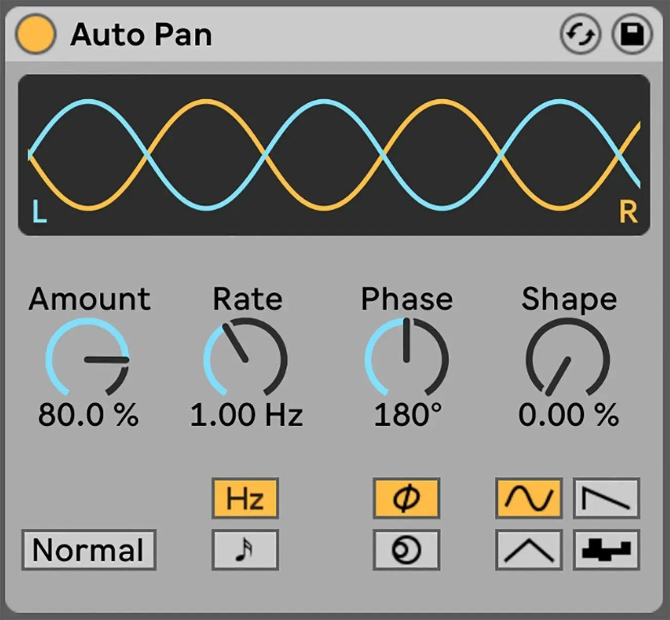 A computer screen shows the auto pan function