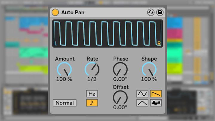 A computer screen shows a program called auto pan