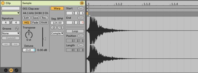 A computer screen shows a recording of a sound wave