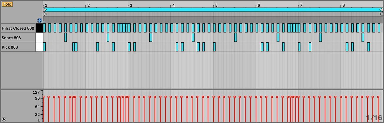 A computer screen shows a sequence of numbers and lines