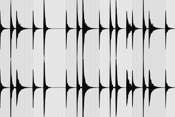 A black and white image of a grid of lines on a white background.