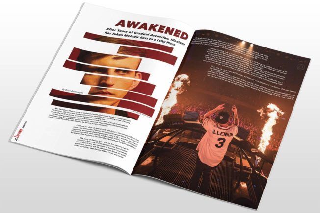 DJ Times Magazine Spread Mock Up