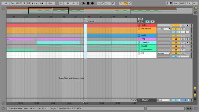 A computer screen with a bunch of lines on it