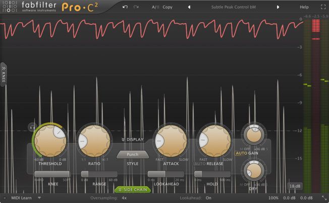 FabFilter Pro-C 2 Audio Compressor