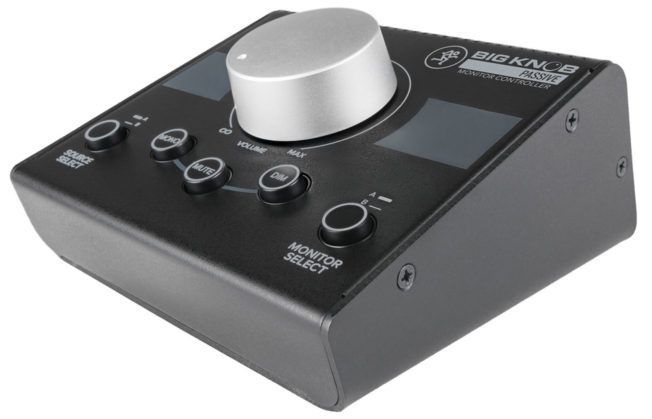 A black device that says monitor select on it
