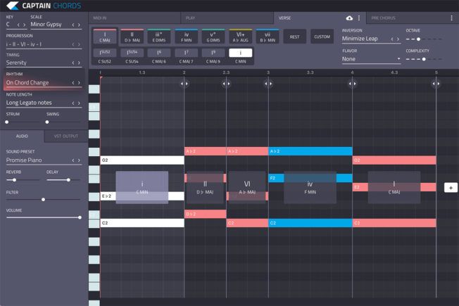 A screenshot of a program called capture loops