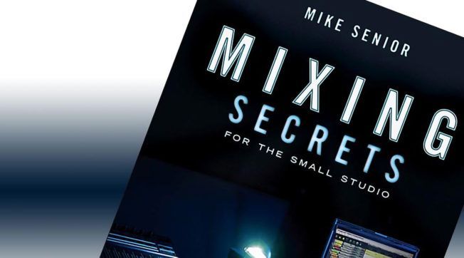 A book by mike senior titled mixing secrets for the small studio