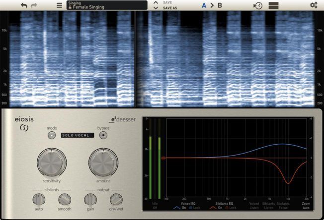 A computer screen shows a sound wave and a graph