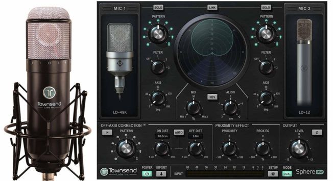 A picture of a microphone next to a mixer
