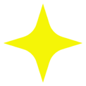 a yellow circle with a yellow circle in the middle on a white background .
