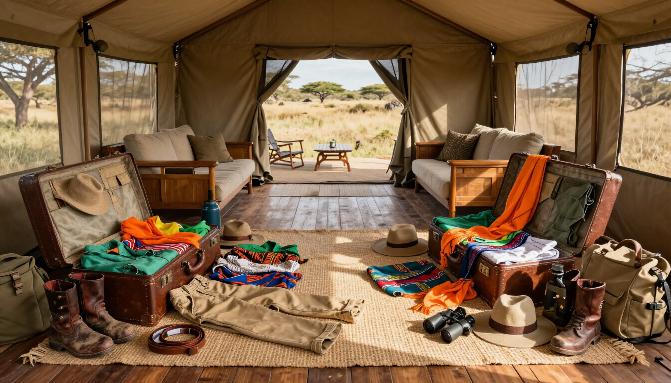 Overpacking for safari