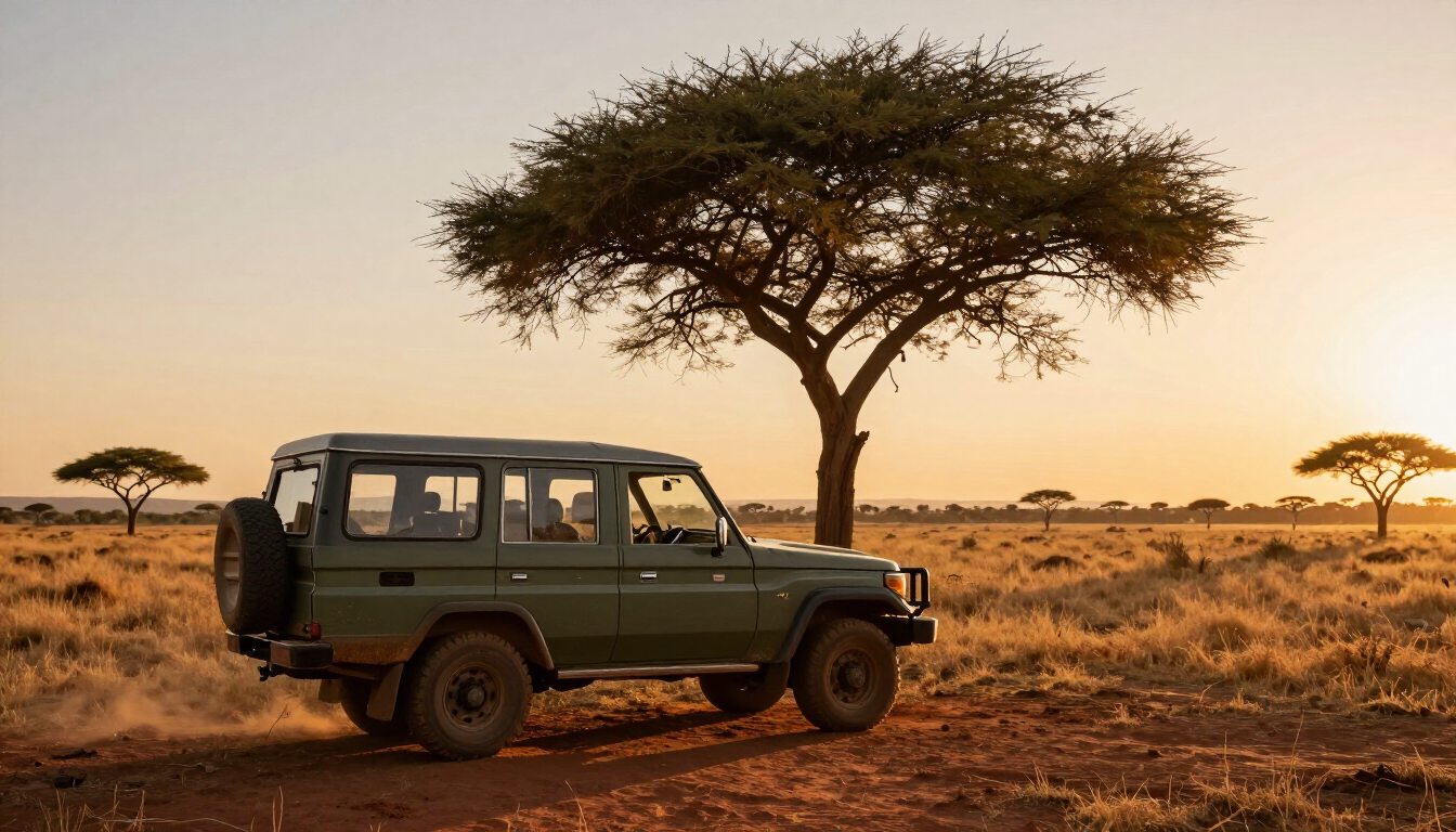 African Savannah Landscape