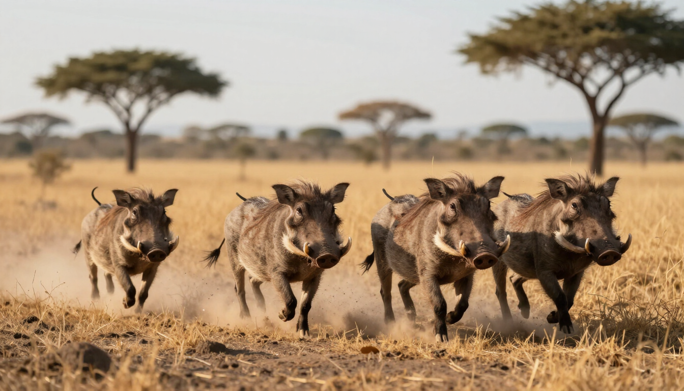 Warthog Family