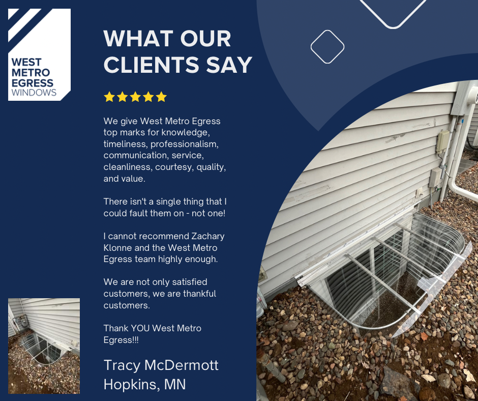 Finished project after Egress Window Install