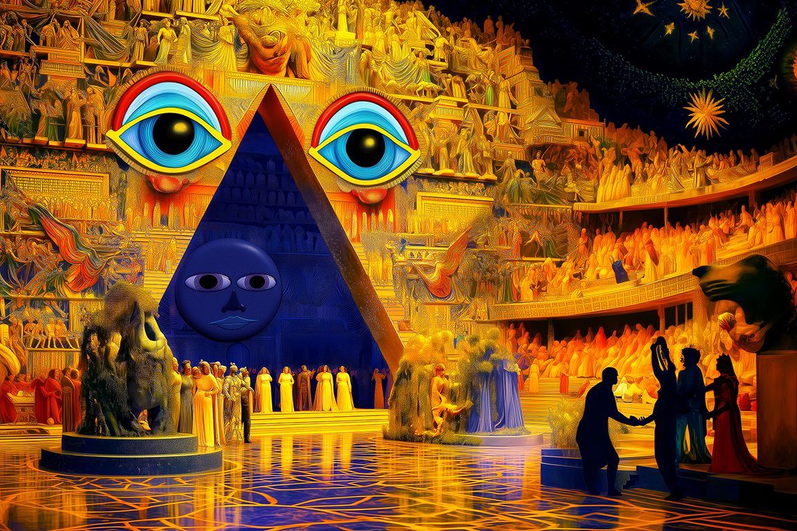 Alatanta shrine inside Living Mountain