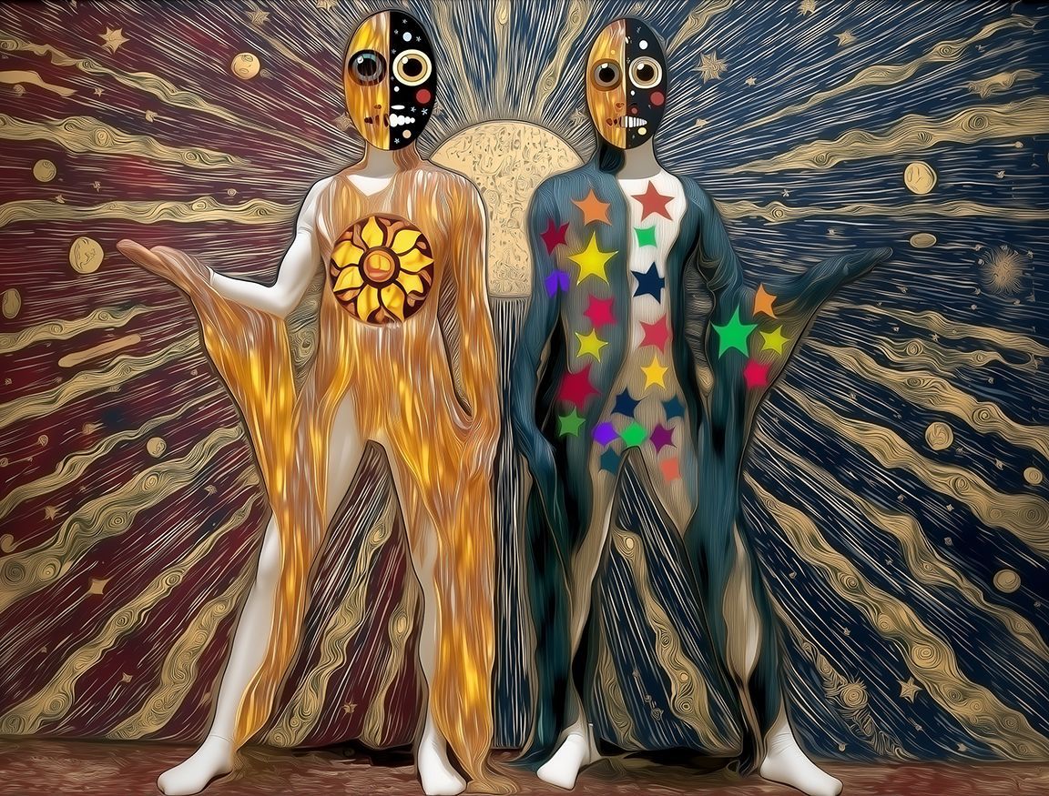 Skarashing Face Dancers