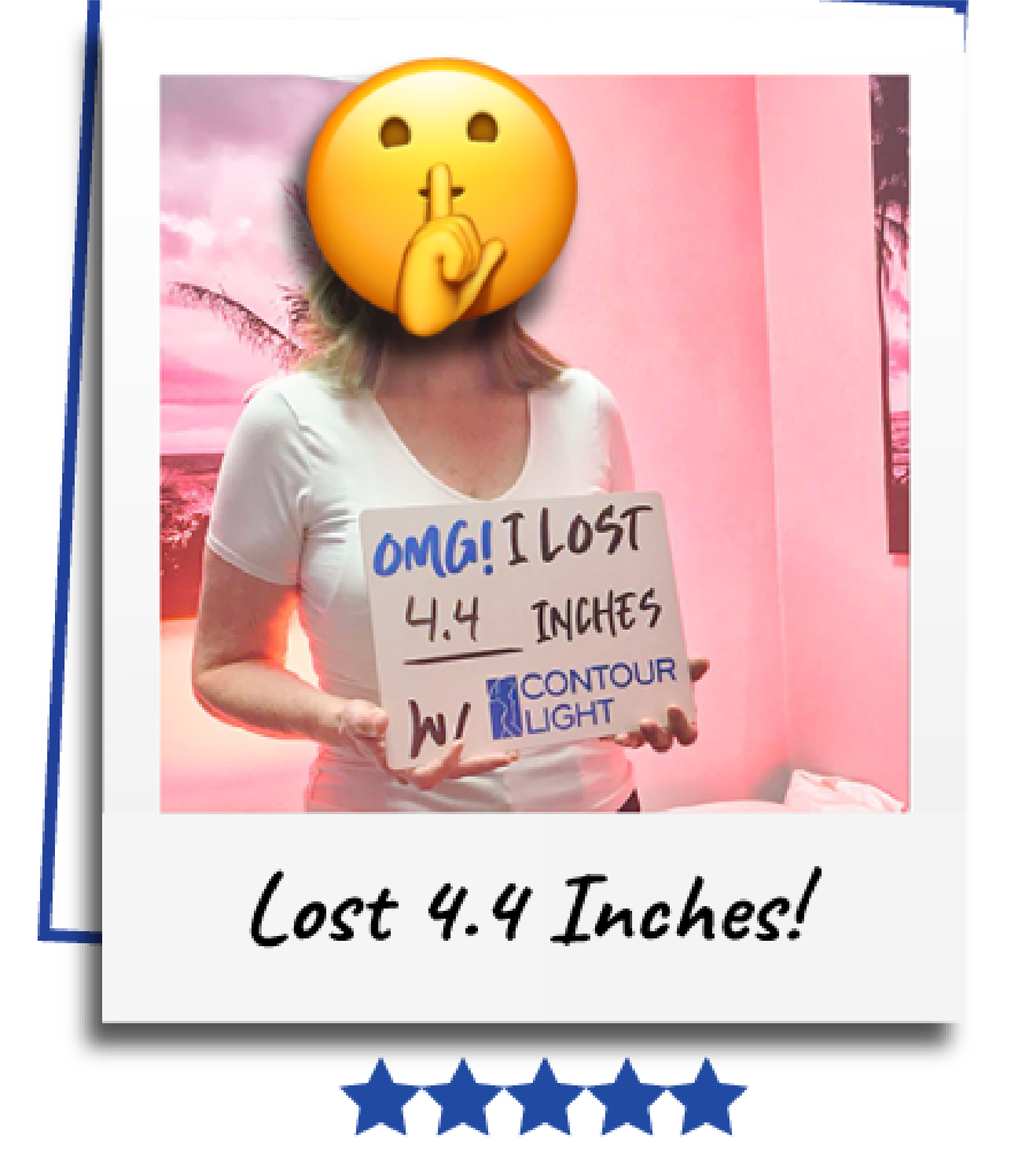 A woman holding a sign that says
