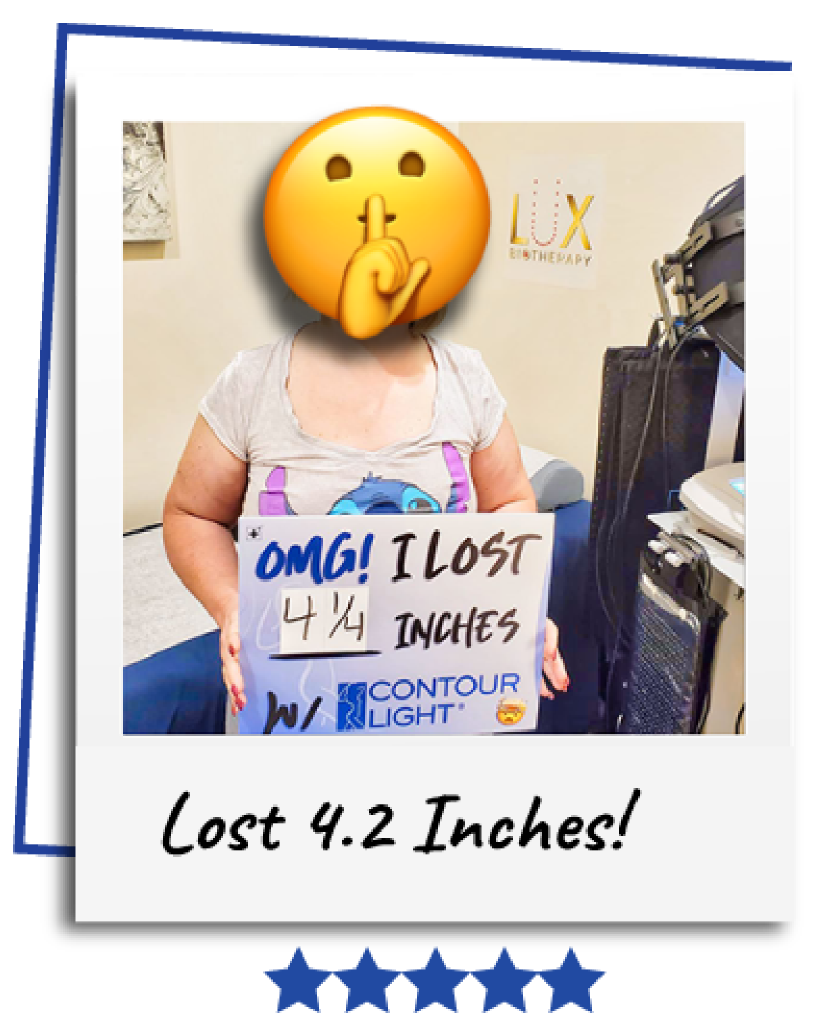 A woman holding a sign that says