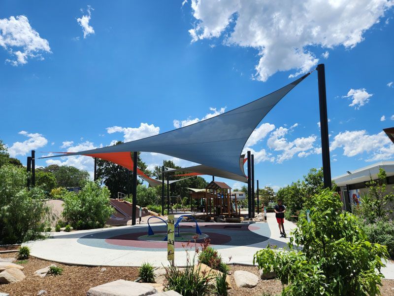 Shade sails and structures