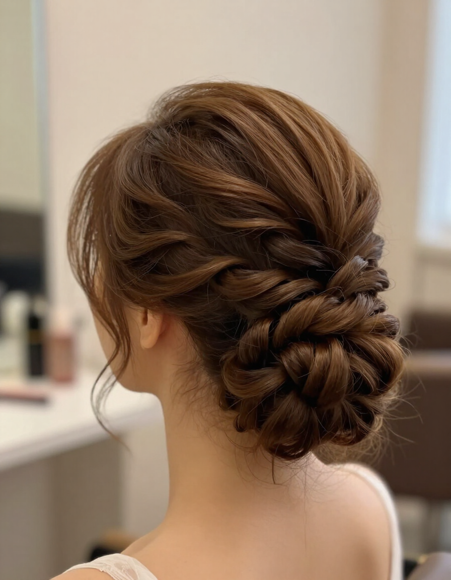 Special occasion updo