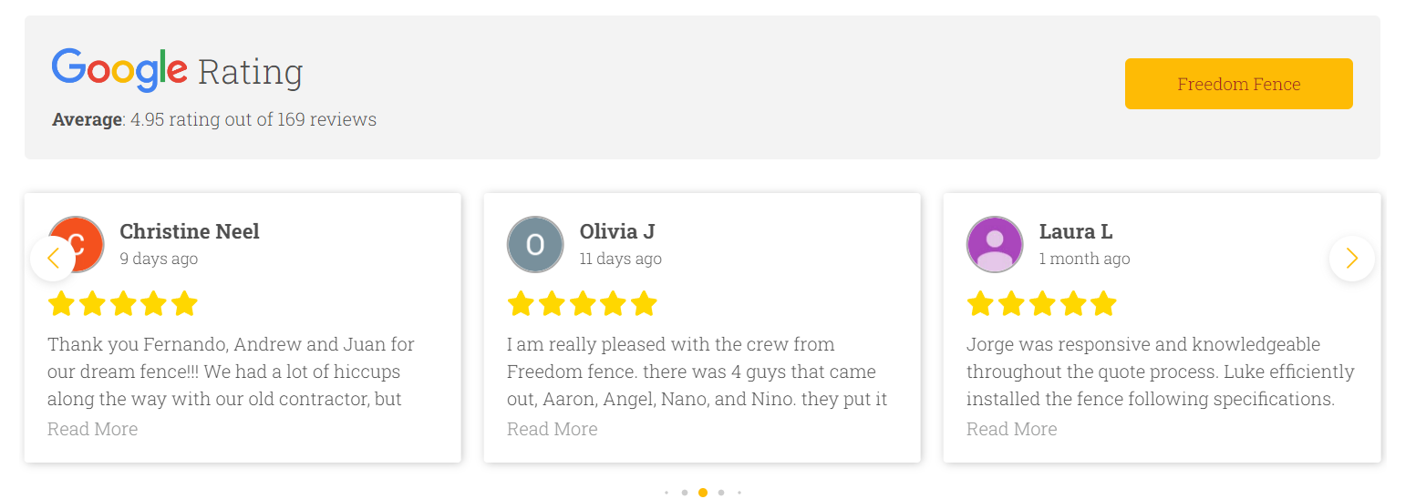best fence company review