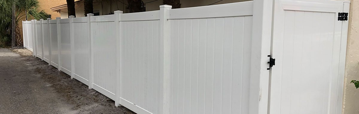 Vinyl Fence