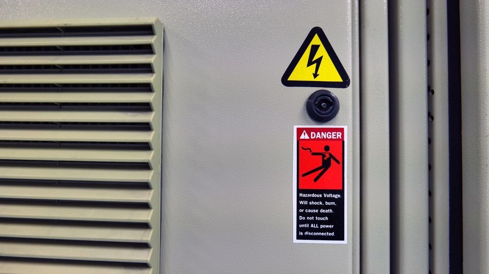 Electrical Defect Notice On High Voltage Panel
