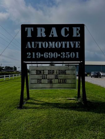 Trace Automotive Repair Business Sign Board - Trace Automotive Inc.