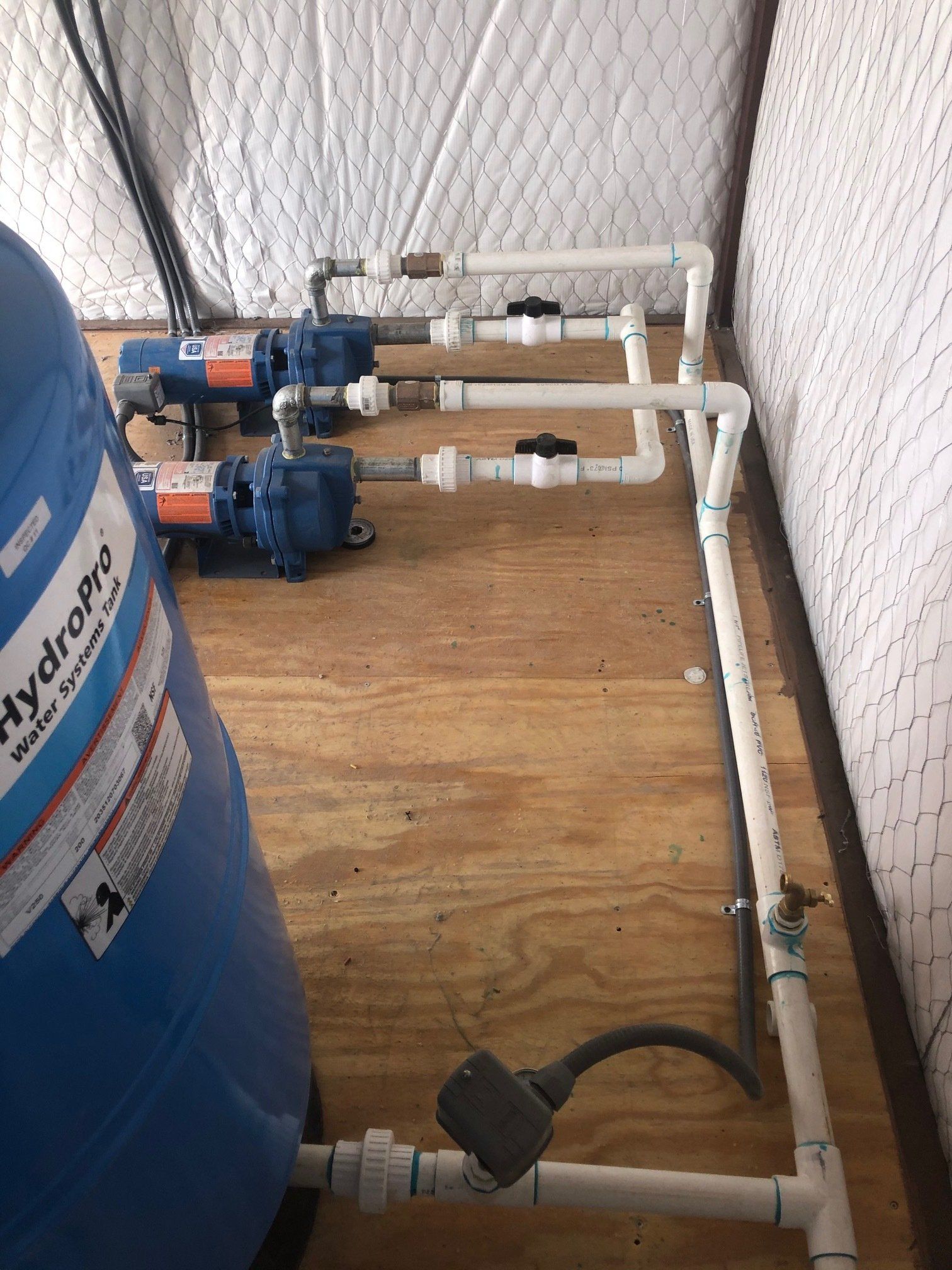 HydroPro water system tank
