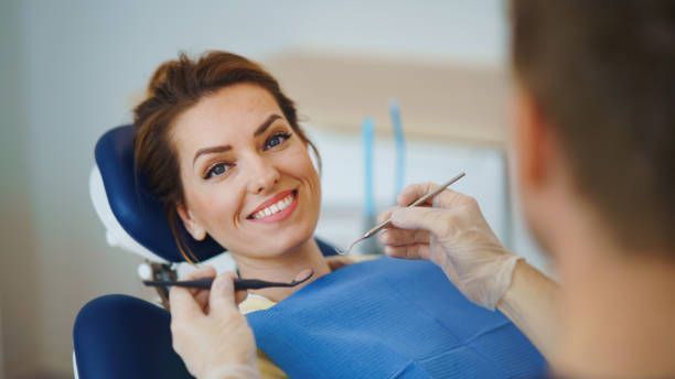 Patient During Dental Examination — Davison, MI — Aimee Vakula Rollins DDS
