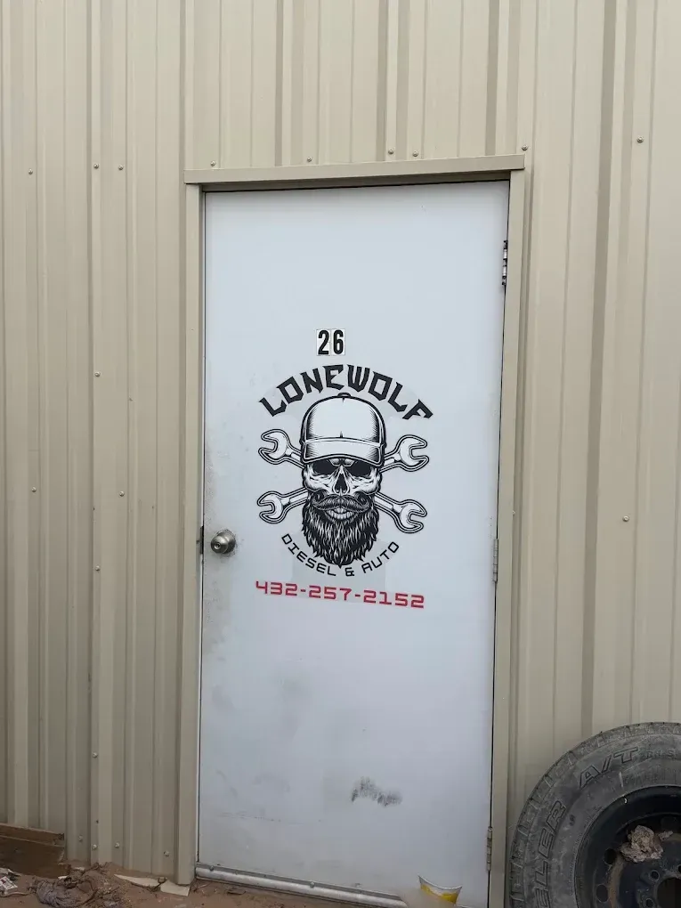 White door with 