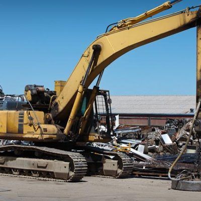 Excavator Magnet — Melbourne, VIC — J.K. Recycling Pty Ltd