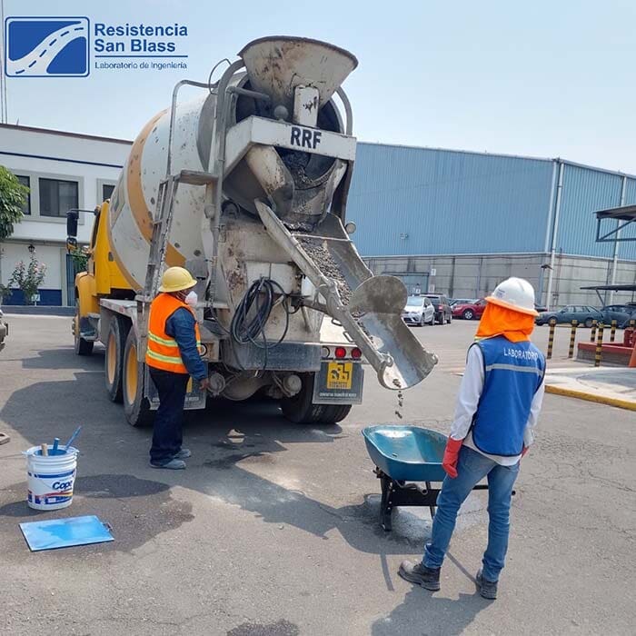 MUESTREO CONCRETO NAVE 3 Y 4 DE FTM SOURCING - RESISTENCIA SAN BLASS