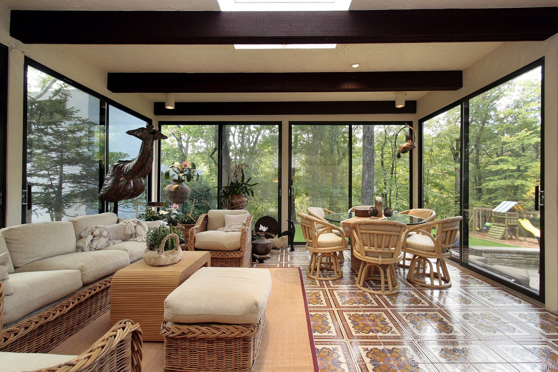 Modern Boho Living Room Design